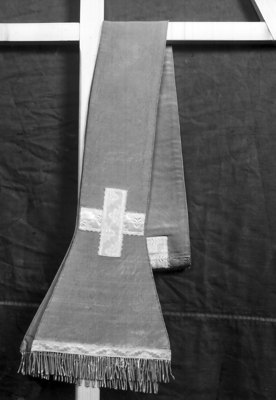 stola, opera isolata - manifattura calabrese (sec. XIX)