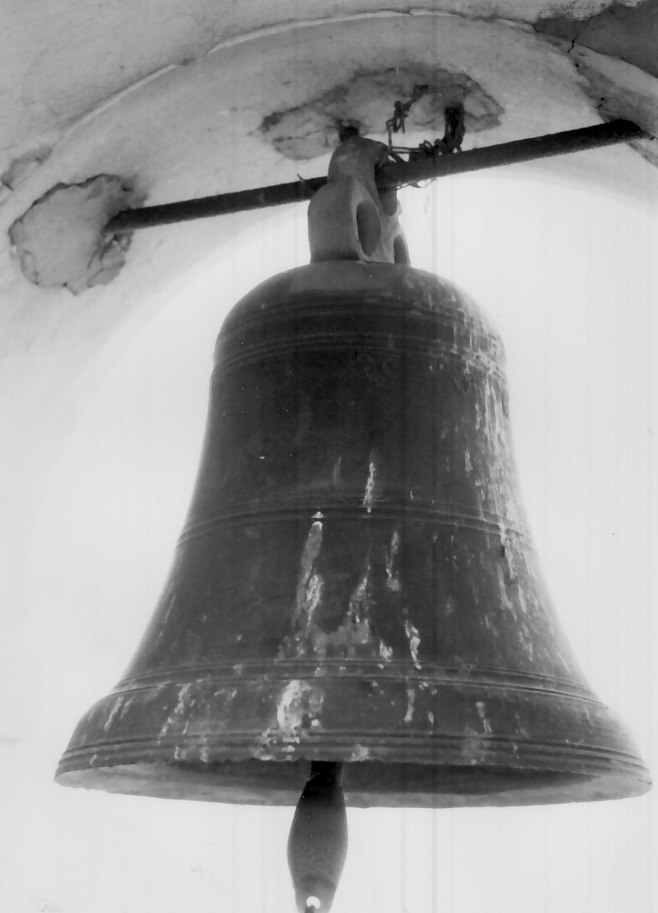 campana, opera isolata - bottega Italia meridionale (sec. XVIII)