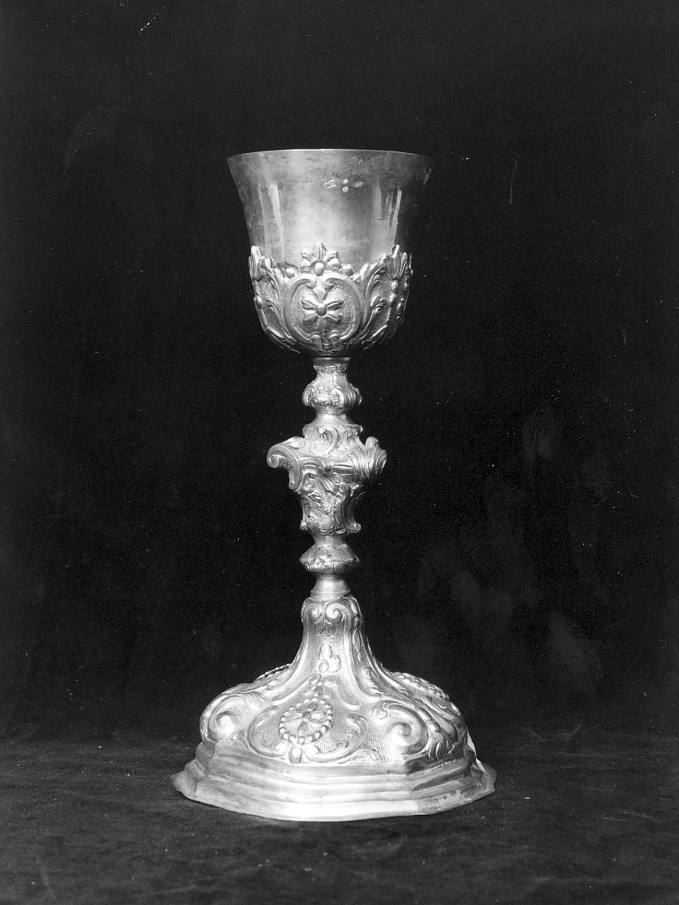 calice, opera isolata - bottega siciliana (sec. XIX)