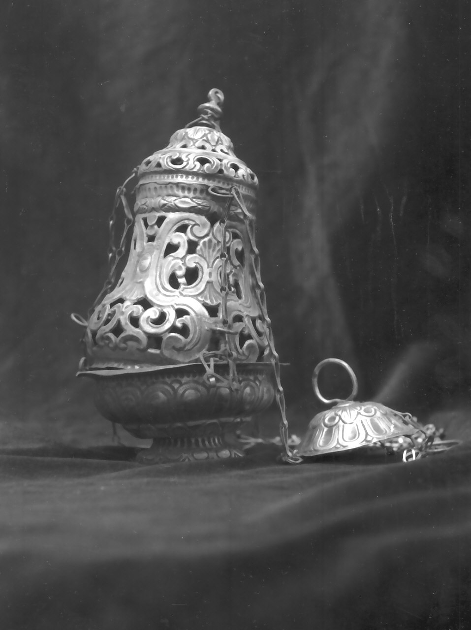 turibolo, opera isolata - bottega napoletana (sec. XVIII)