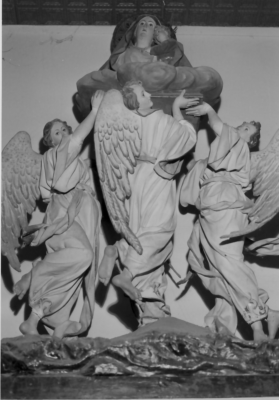 Madonna Assunta (statua, opera isolata) - bottega Italia meridionale (primo quarto sec. XX)