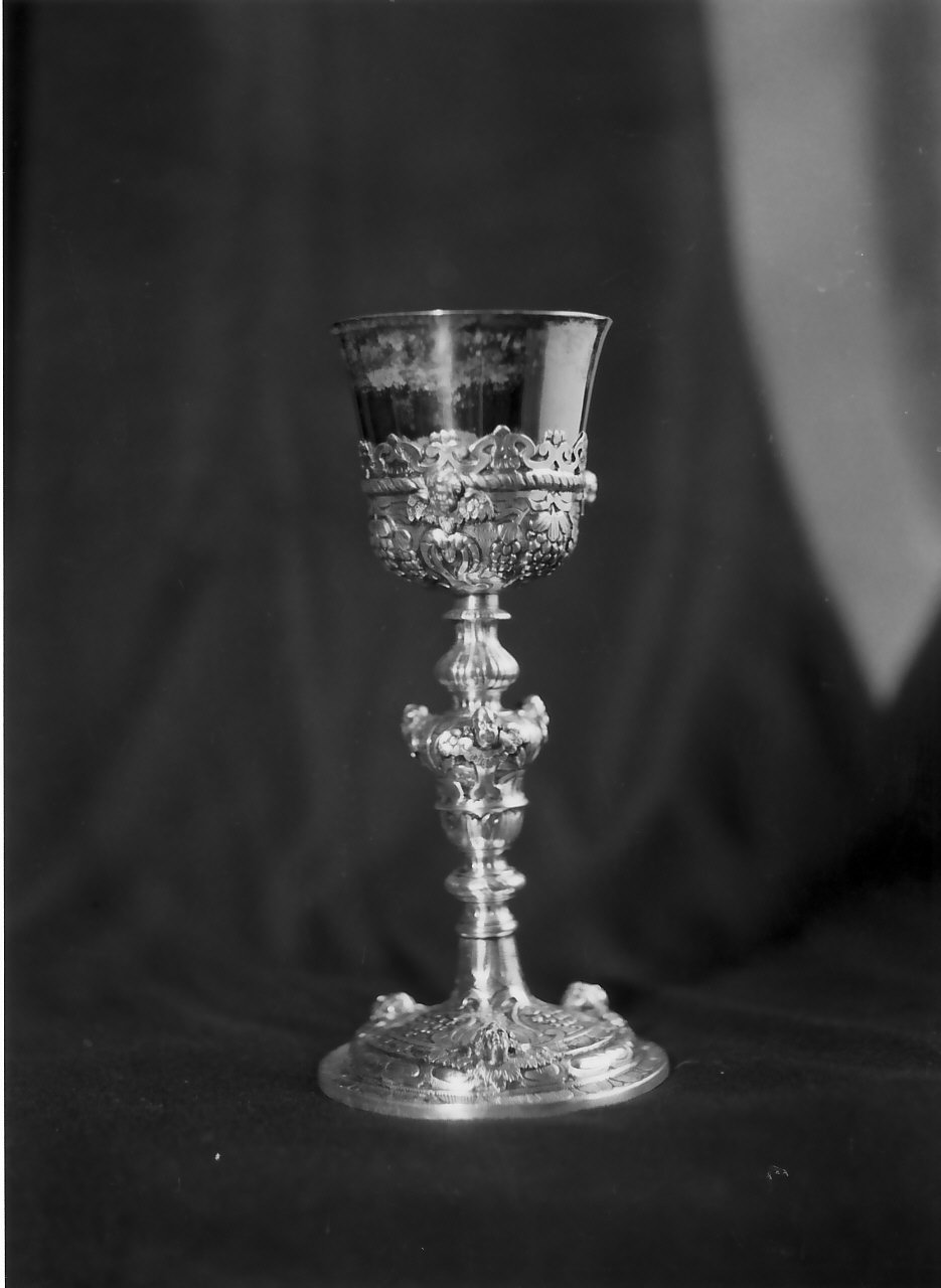 calice, opera isolata - bottega Italia meridionale (prima metà sec. XIX)