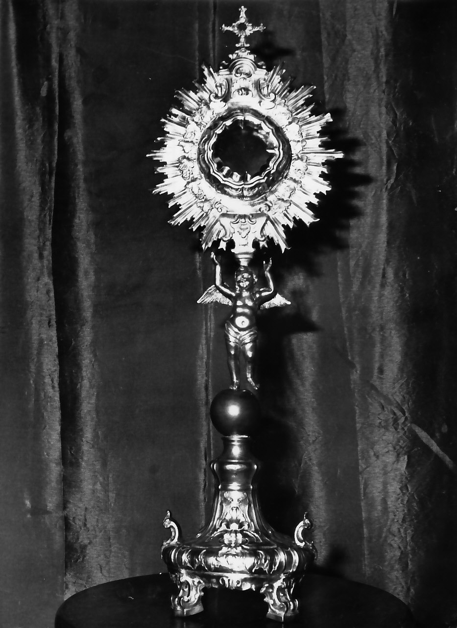 ostensorio - bottega Italia meridionale (sec. XVIII)