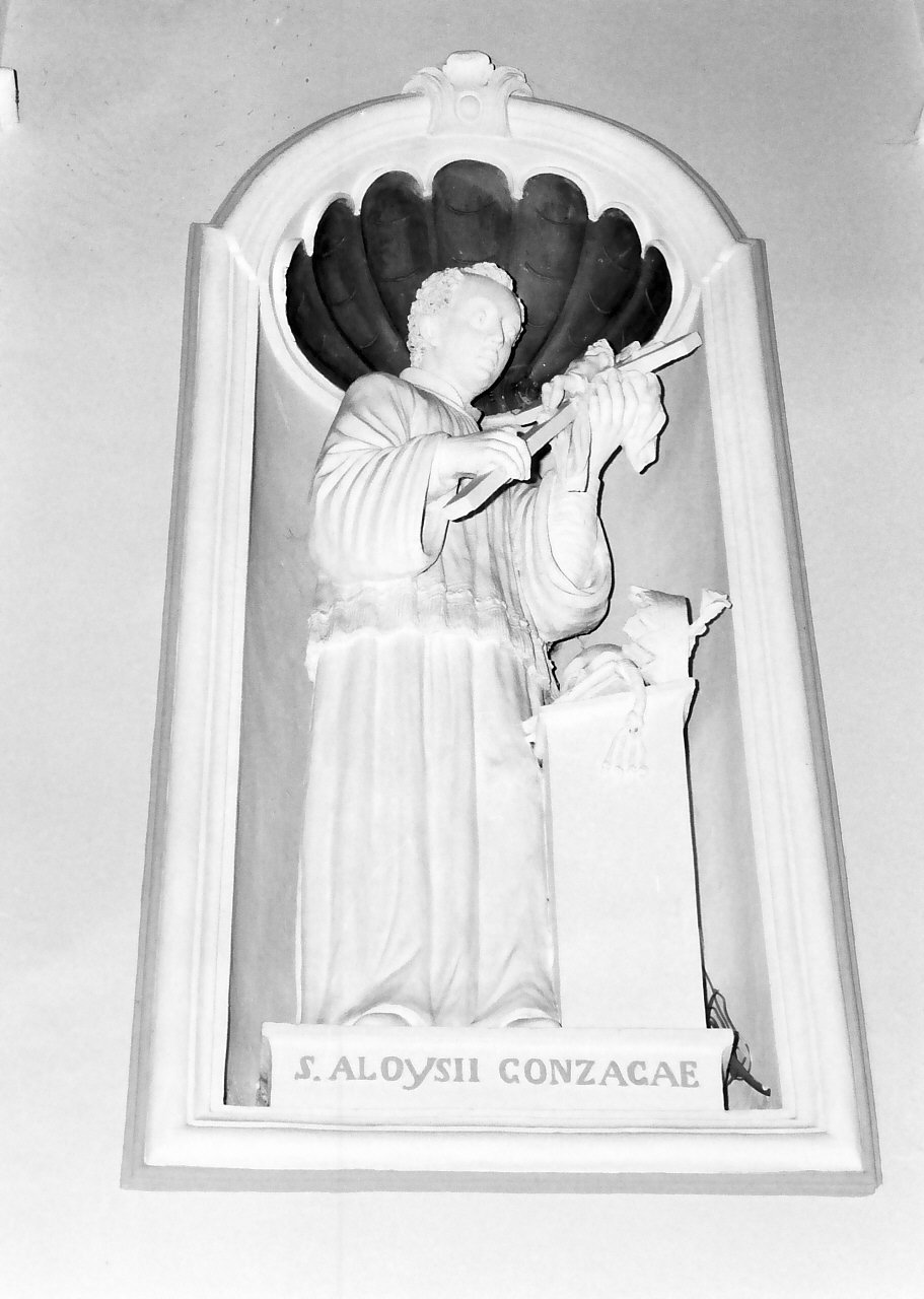 San Luigi Gonzaga (statua) - bottega calabrese (sec. XVIII)