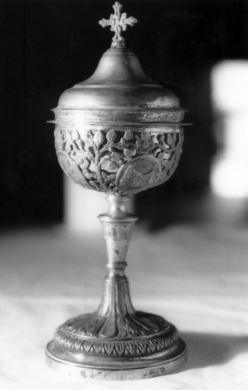 pisside - bottega Italia meridionale (sec. XIX)