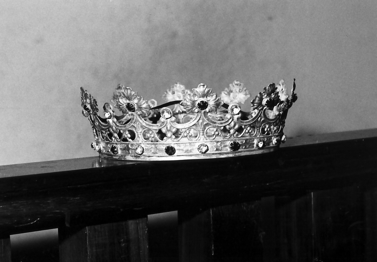 corona da statua - bottega Italia meridionale (sec. XIX)