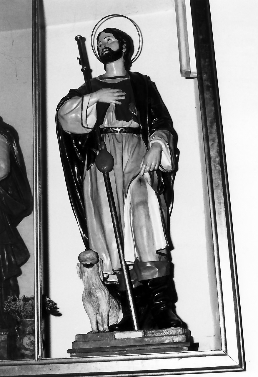 San Rocco (statua) di De Bartolis Pasquale (prima metà sec. XX)