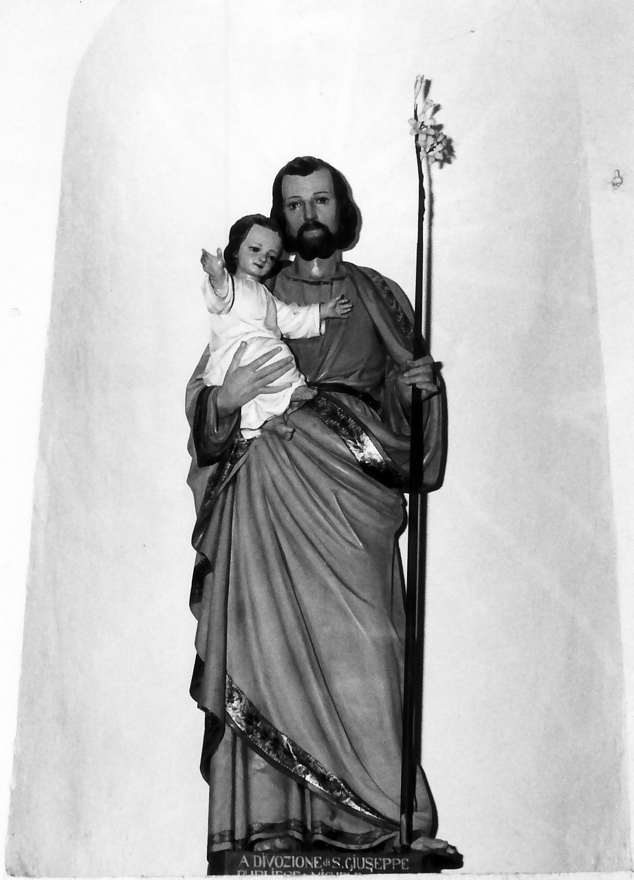 San Giuseppe e Gesù Bambino (statua) - bottega leccese (?) (sec. XX)
