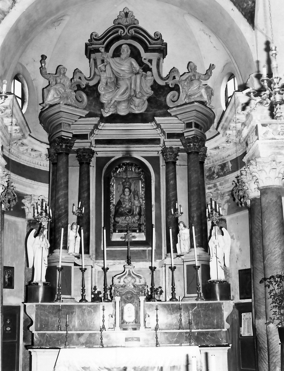 altare - bottega calabrese (fine/inizio secc. XVIII/ XIX)