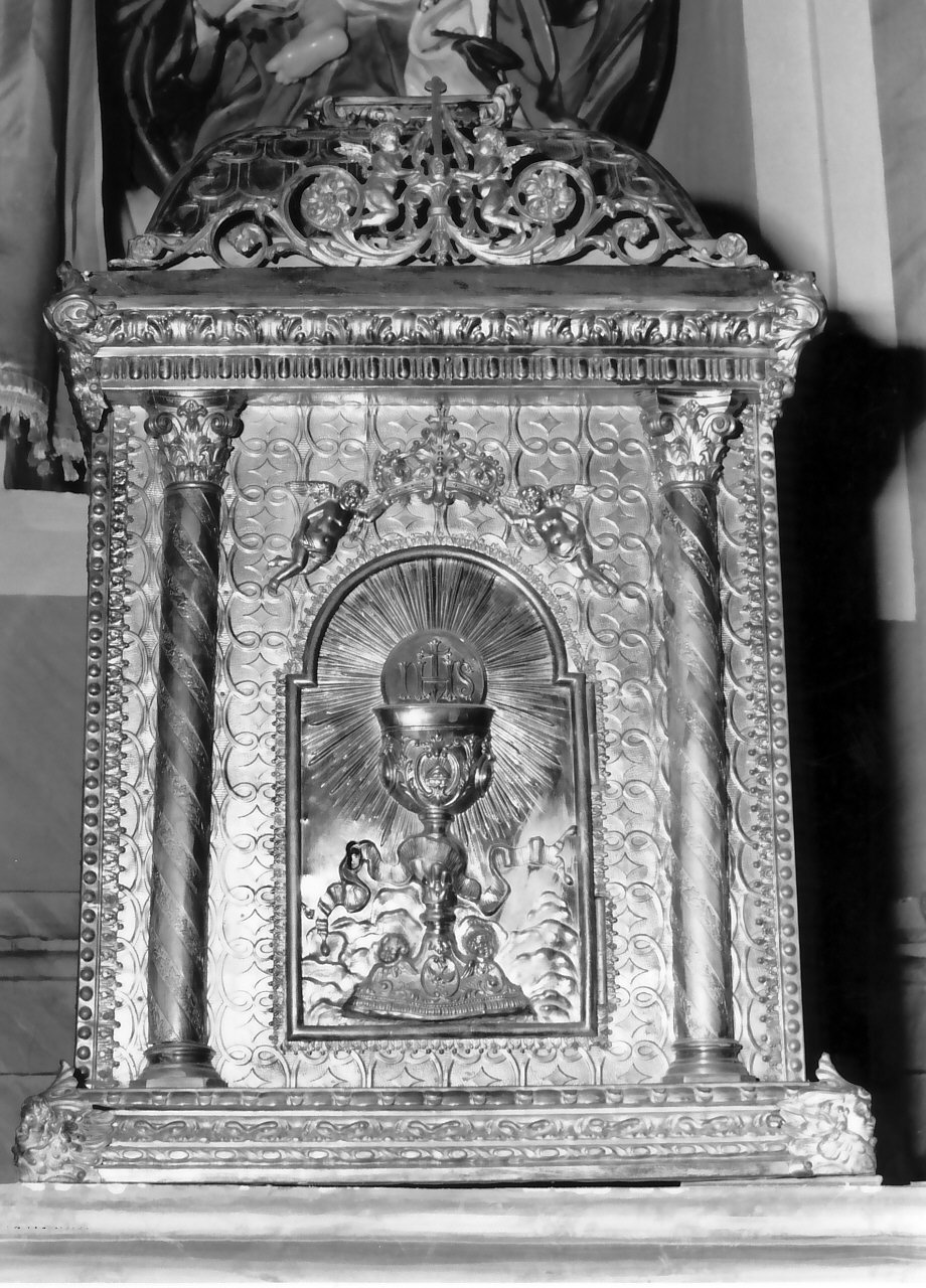 tabernacolo, opera isolata - bottega Italia meridionale (sec. XIX)