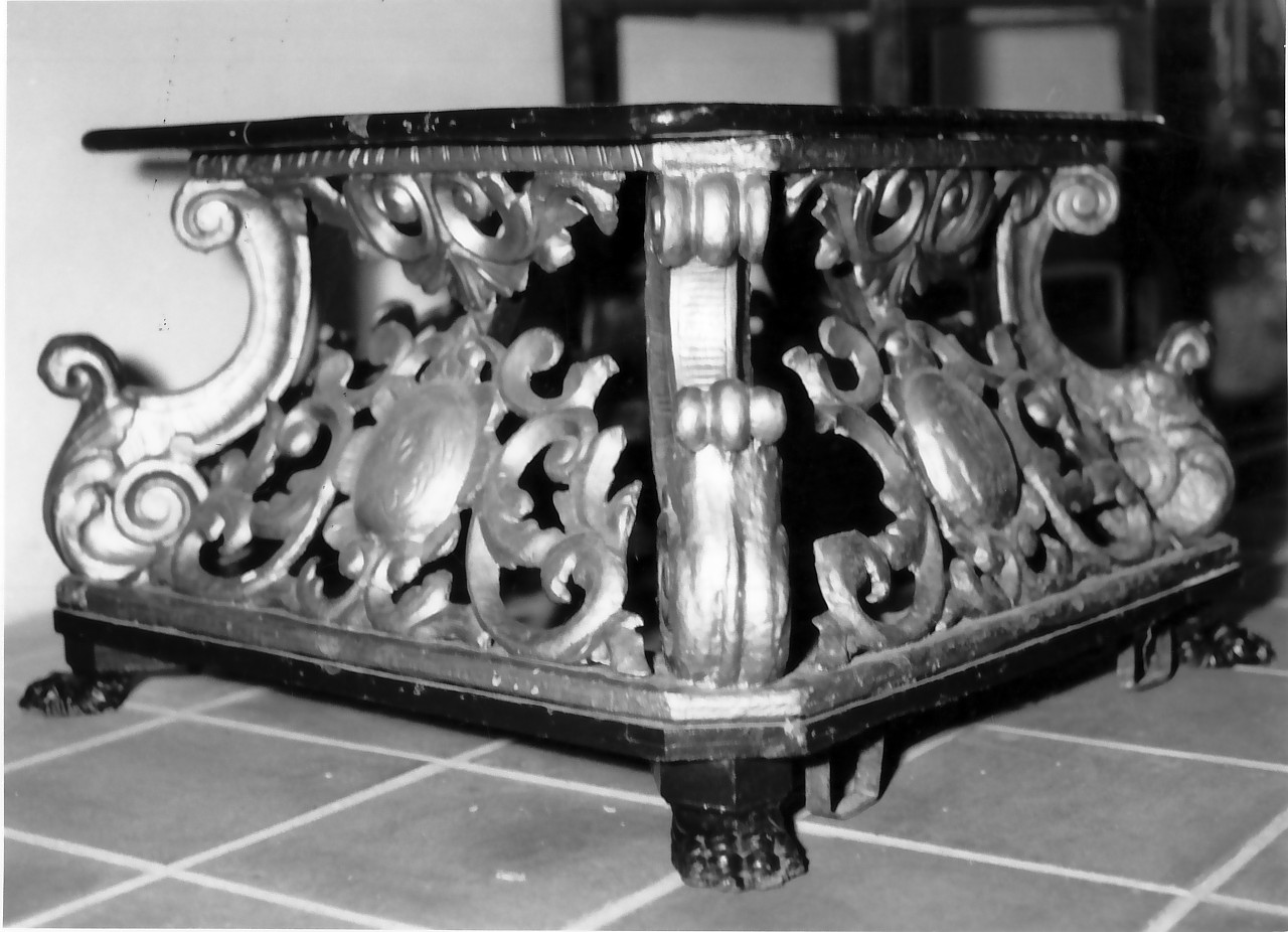 base processionale, opera isolata - bottega calabrese (sec. XVIII)