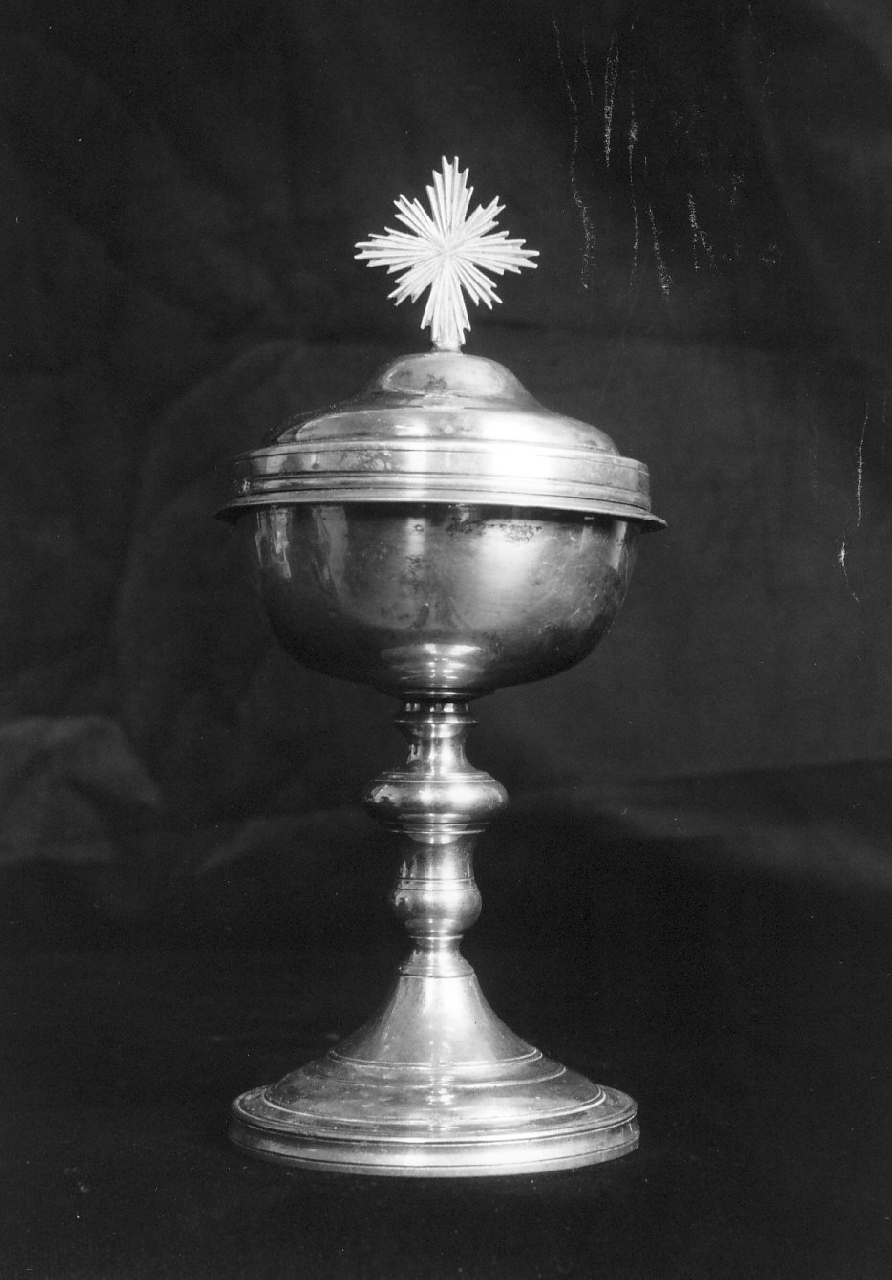 pisside, opera isolata - bottega napoletana (sec. XIX, sec. XIX)