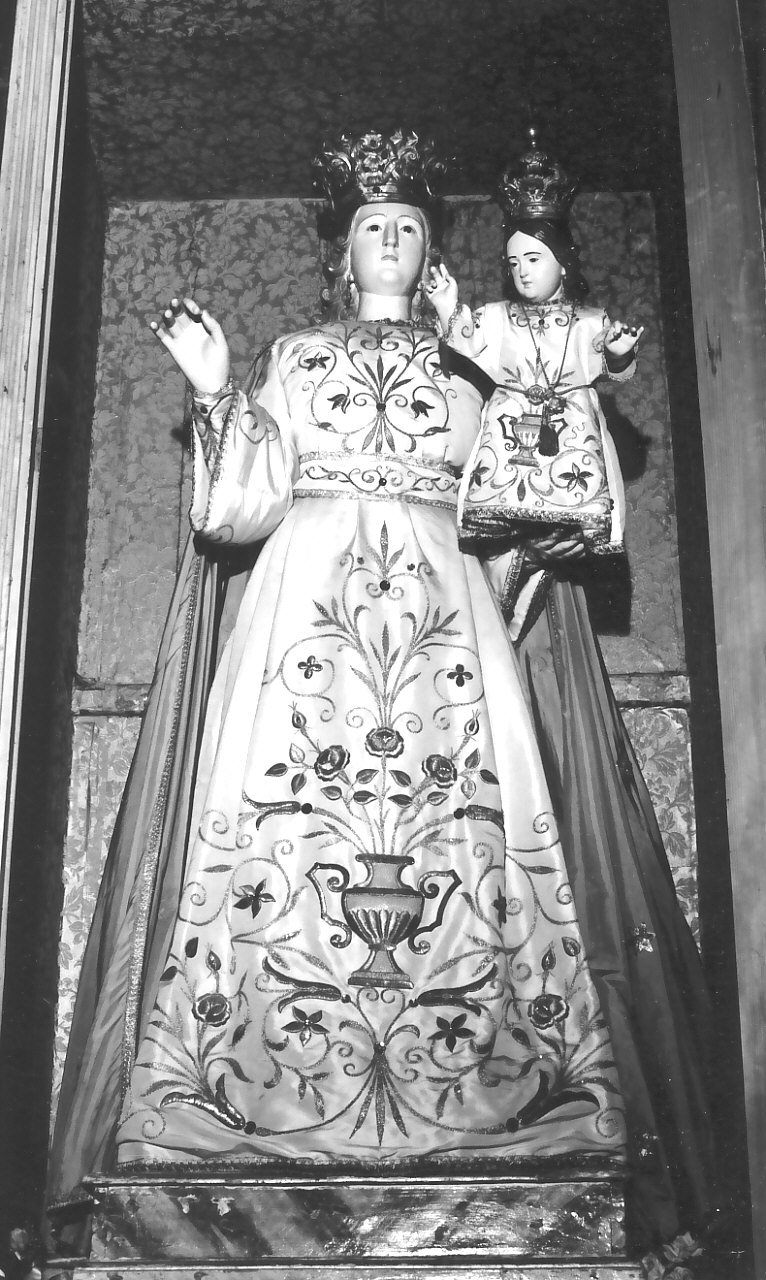 Madonna del Rosario (manichino, opera isolata) - bottega Italia meridionale (sec. XIX)