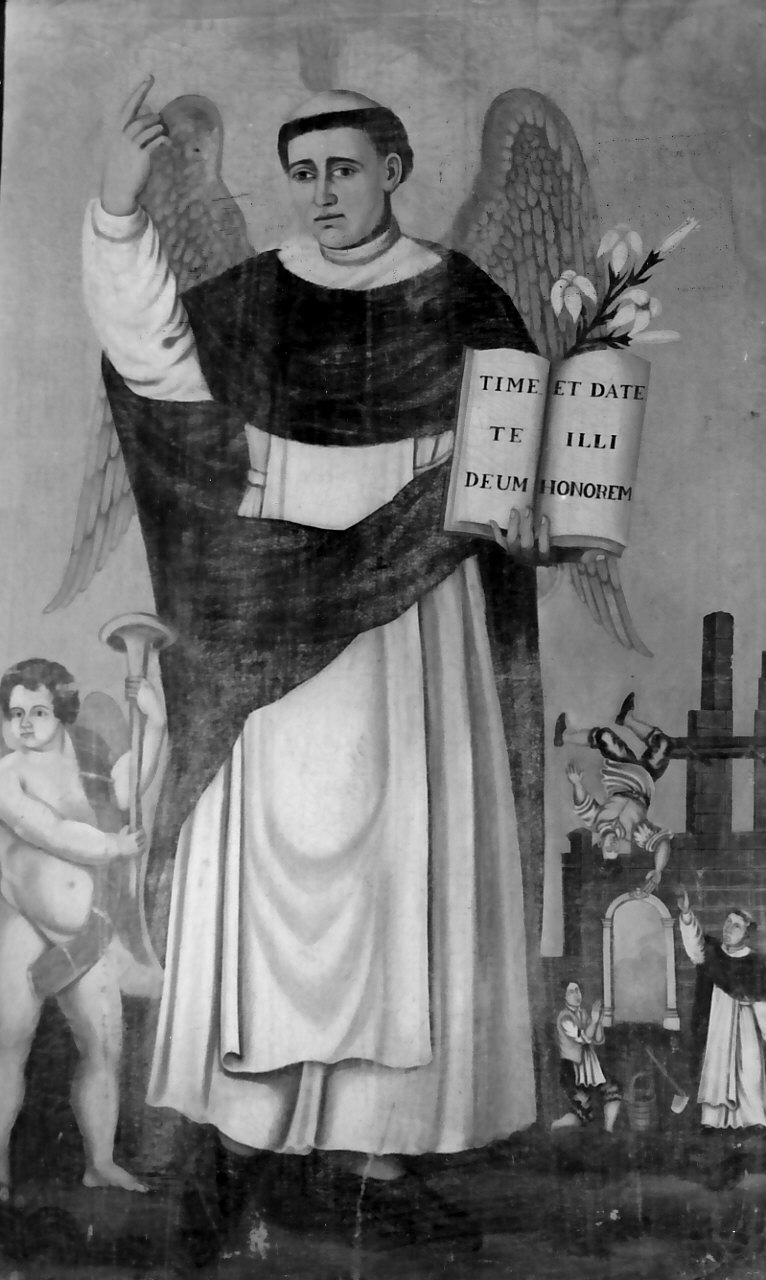 San Vincenzo Ferrer (dipinto, opera isolata) - ambito calabrese (sec. XIX)