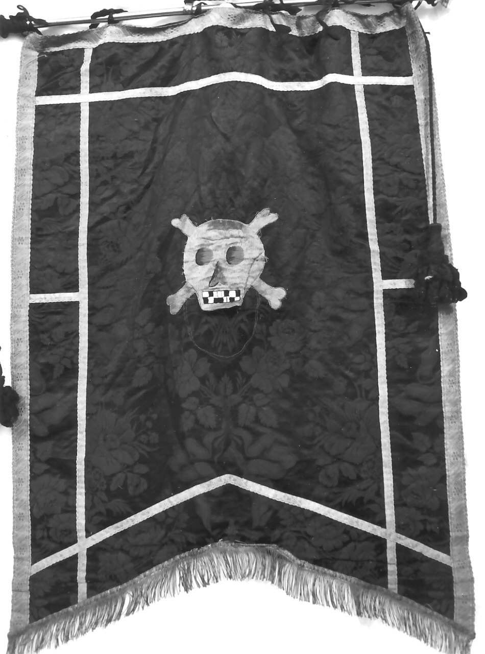 stendardo processionale, opera isolata - manifattura calabrese (fine sec. XIX)