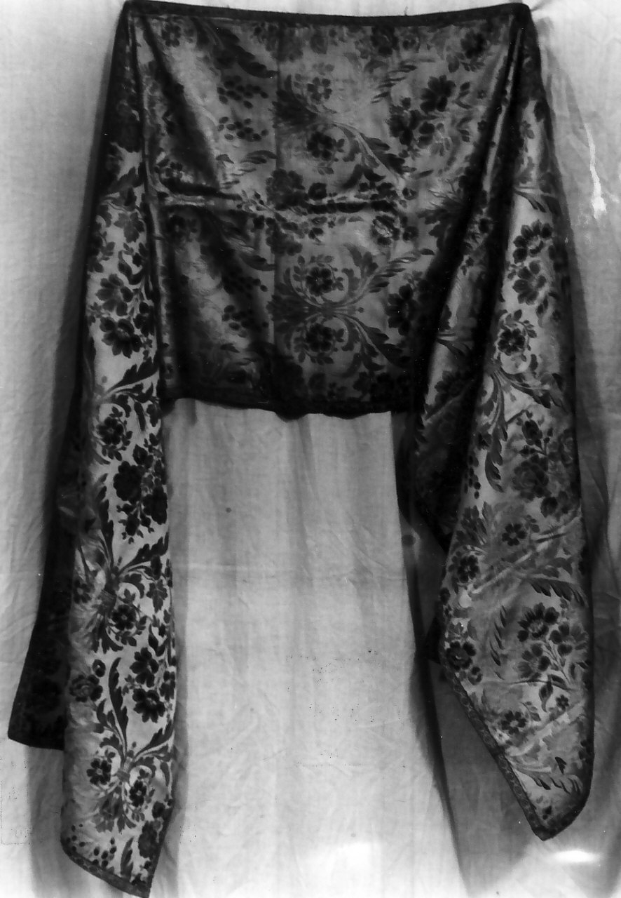 velo omerale, opera isolata - manifattura calabrese (fine sec. XIX)