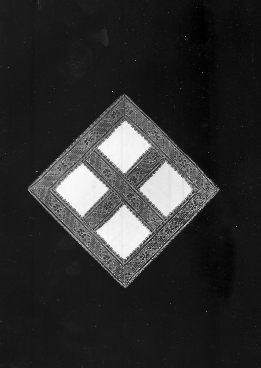 borsa del corporale, opera isolata - manifattura calabrese (sec. XIX)