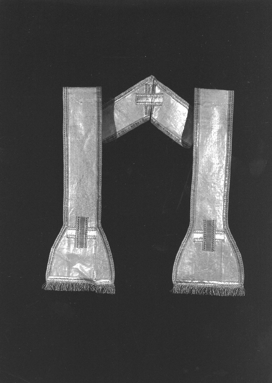 stola, opera isolata - manifattura calabrese (inizio sec. XX)