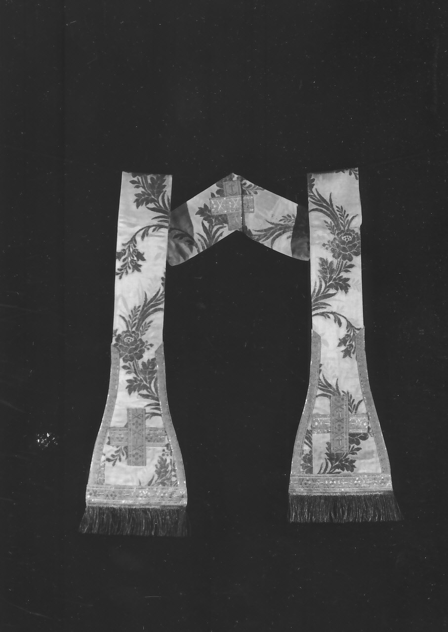 stola, opera isolata - manifattura calabrese (fine sec. XIX)