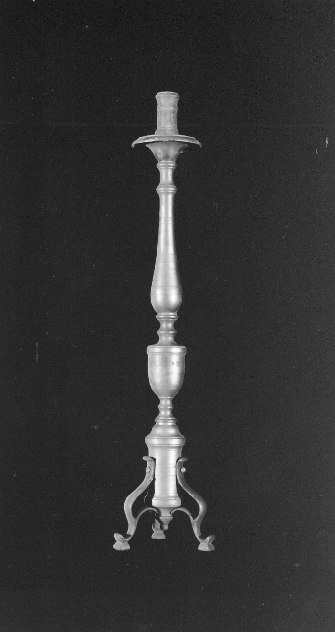 candelabro, serie - bottega Italia meridionale (fine sec. XIX)