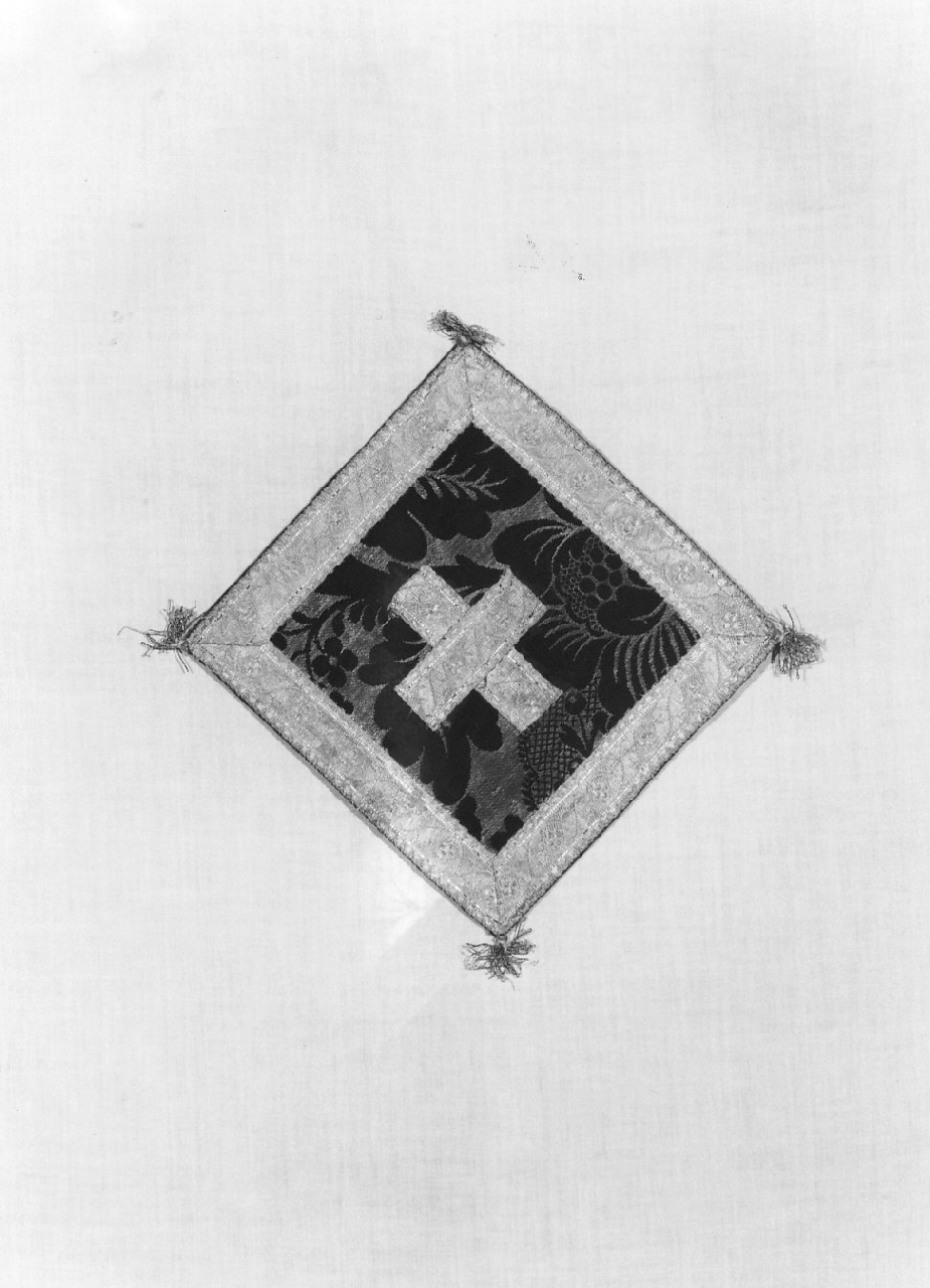 borsa del corporale, opera isolata - manifattura calabrese (inizio sec. XX)