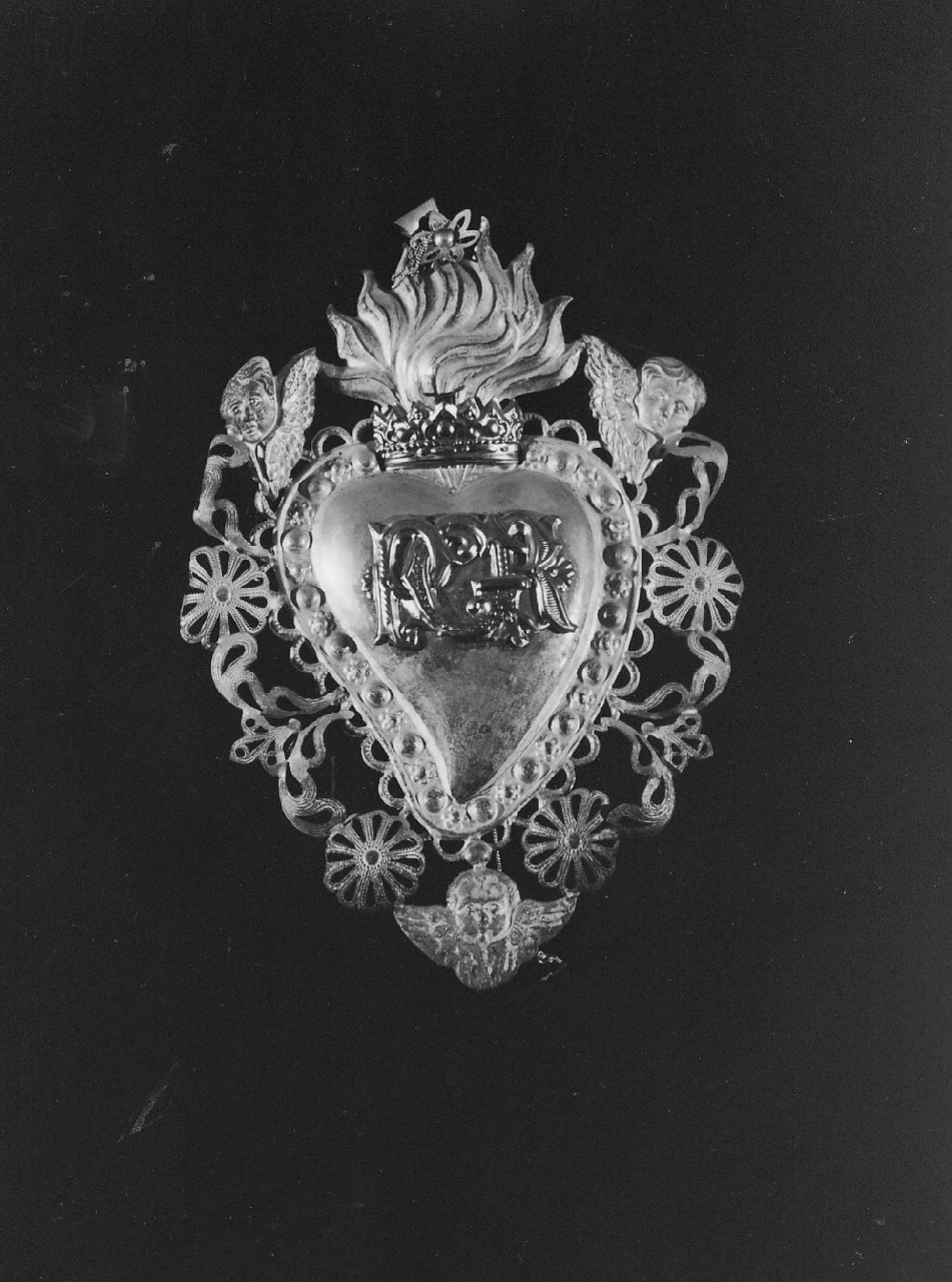 ex voto, opera isolata - bottega Italia meridionale (fine sec. XIX)