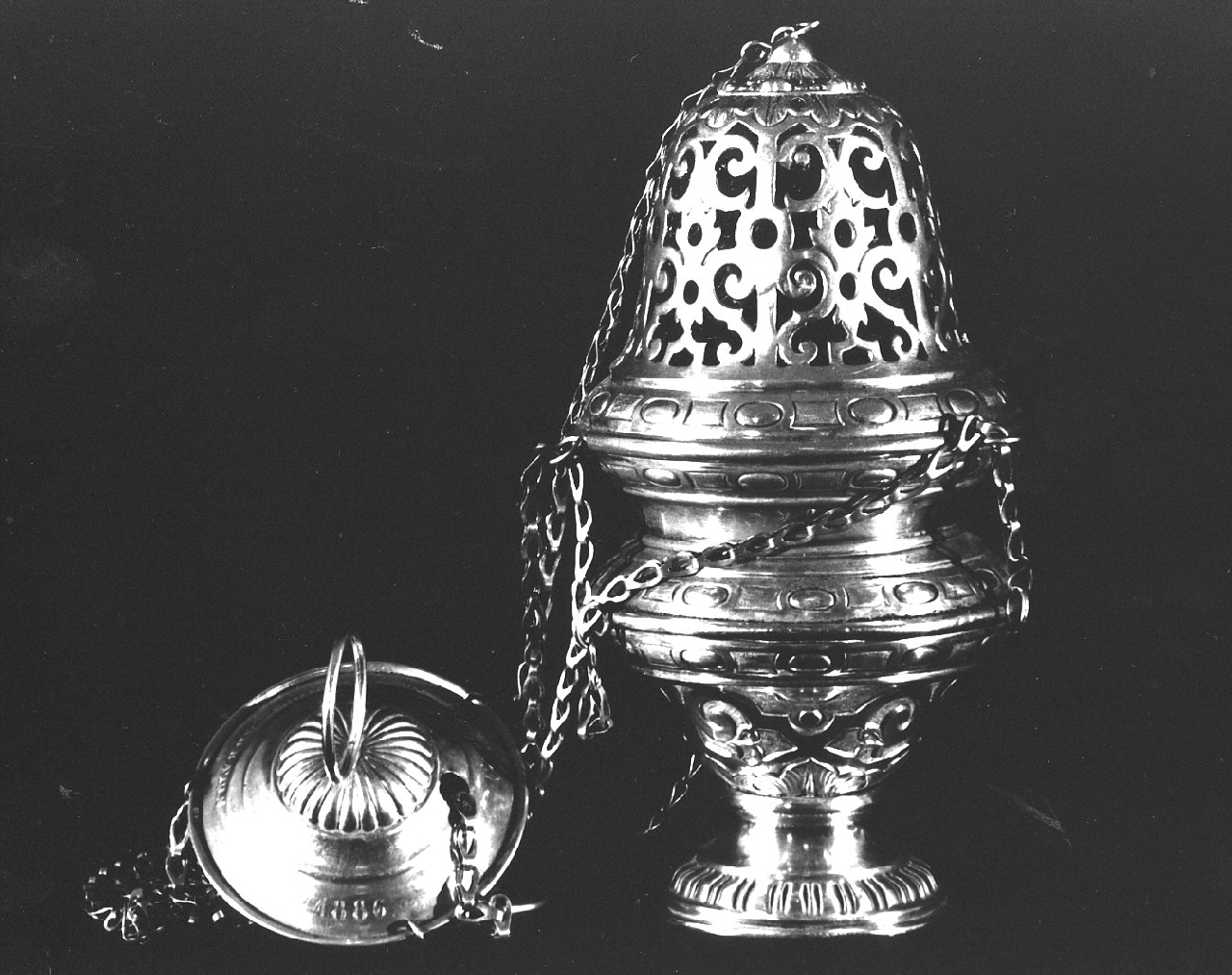 turibolo, opera isolata - bottega Italia meridionale (sec. XIX)