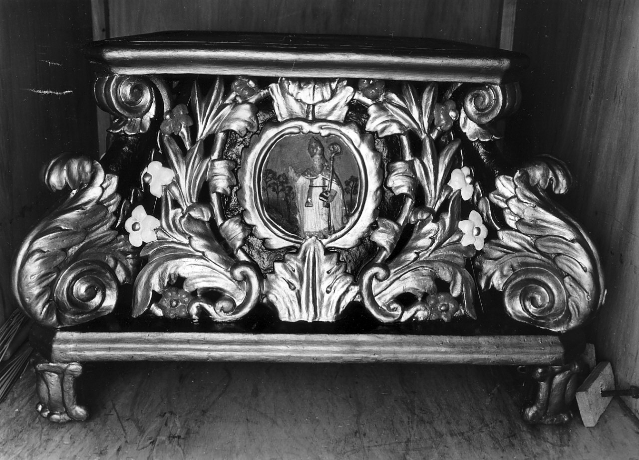 base processionale, opera isolata - bottega calabrese (sec. XVII)