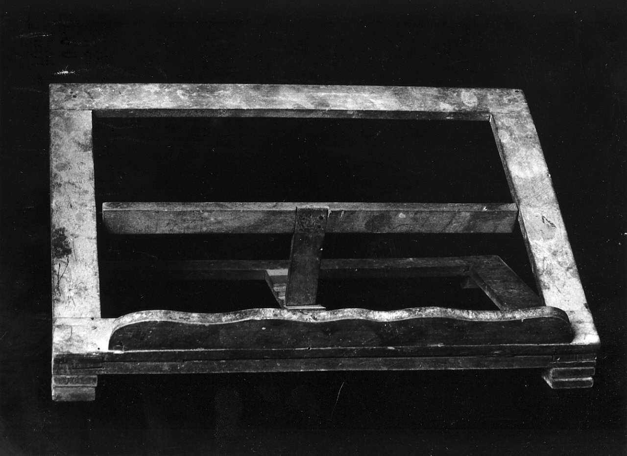 leggio d'altare, opera isolata - bottega calabrese (sec. XIX)