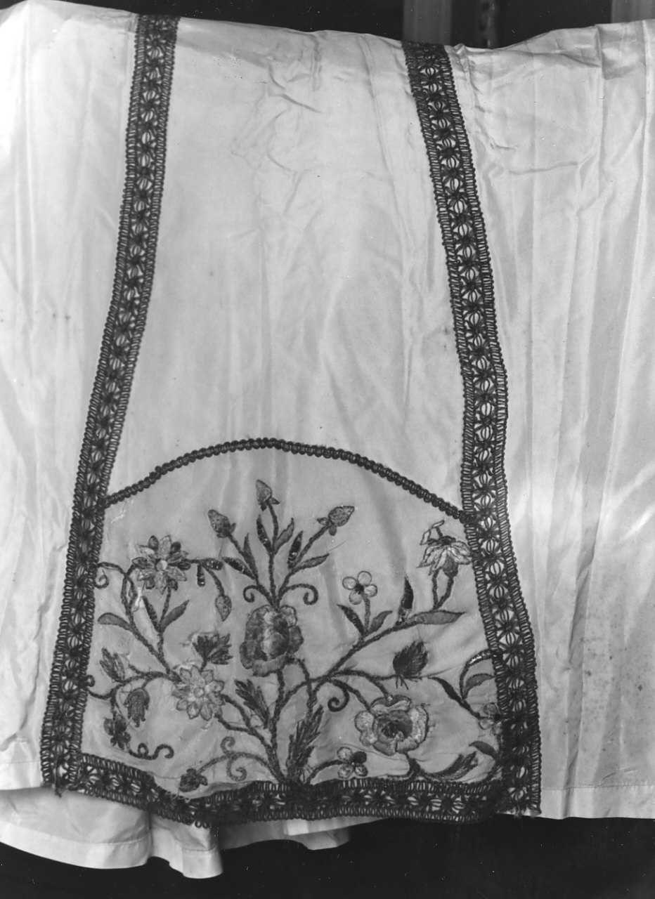 vestiario di statua, opera isolata - manifattura calabrese (sec. XIX)