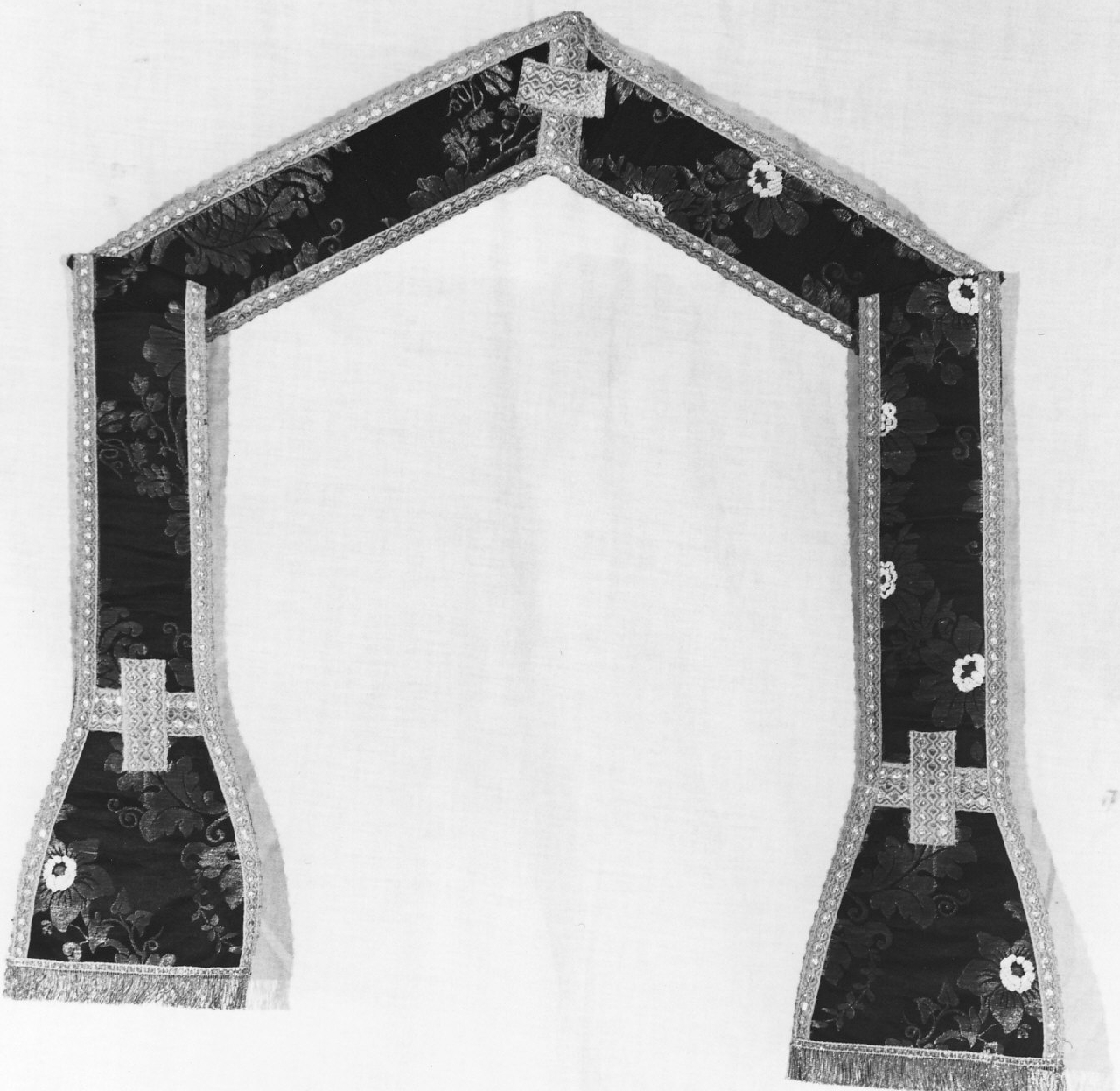 stola, opera isolata - manifattura calabrese (sec. XIX)