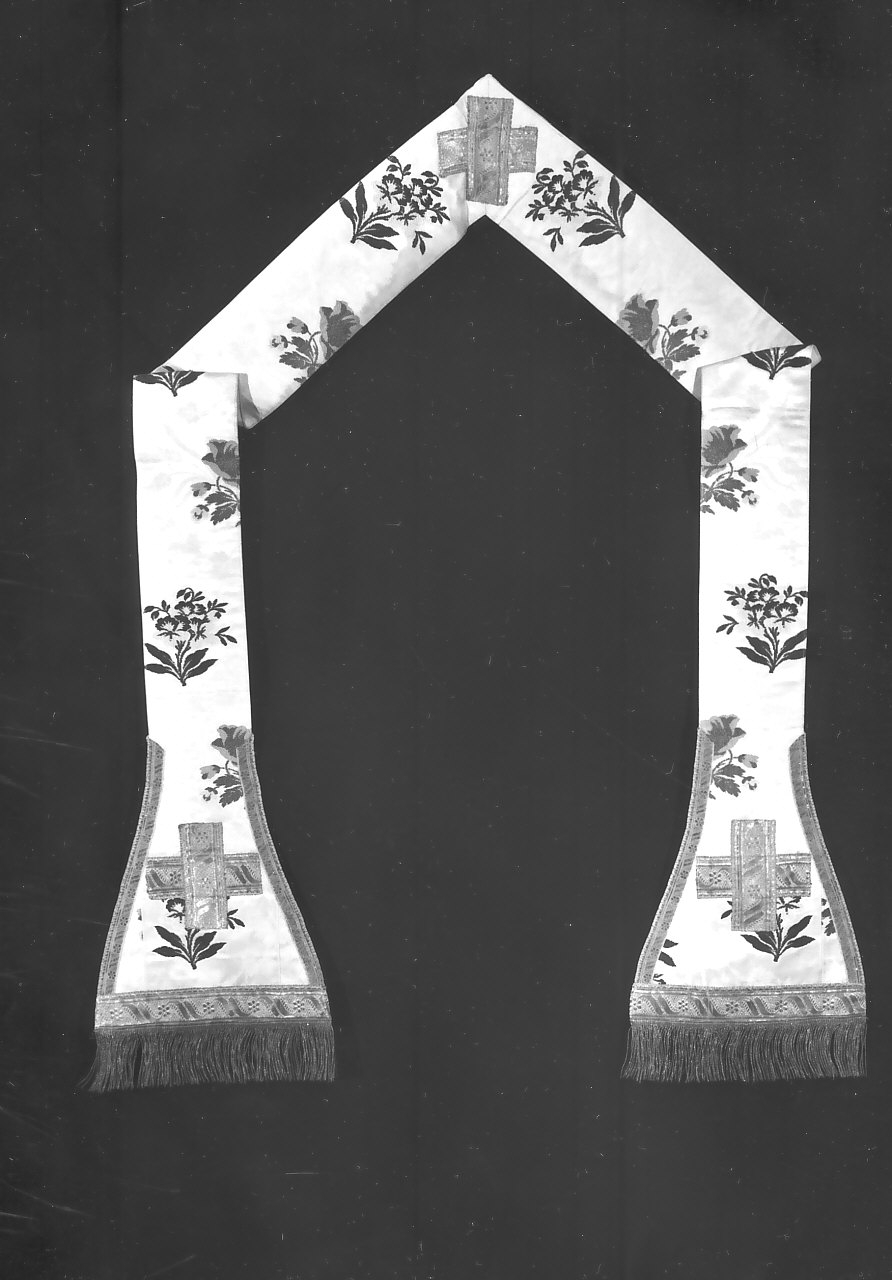 stola, opera isolata - manifattura calabrese (sec. XX)