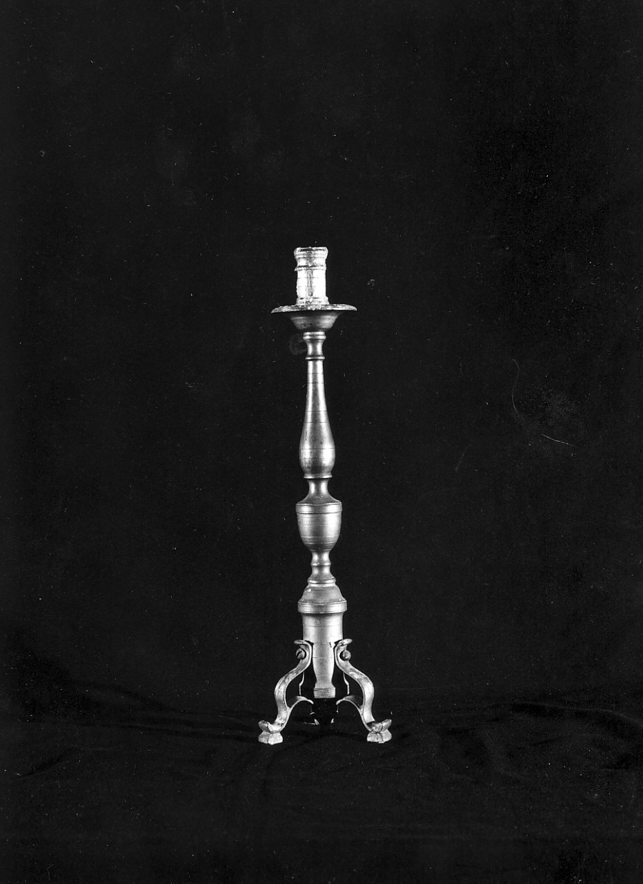 candelabro, serie - bottega calabrese (fine sec. XX)