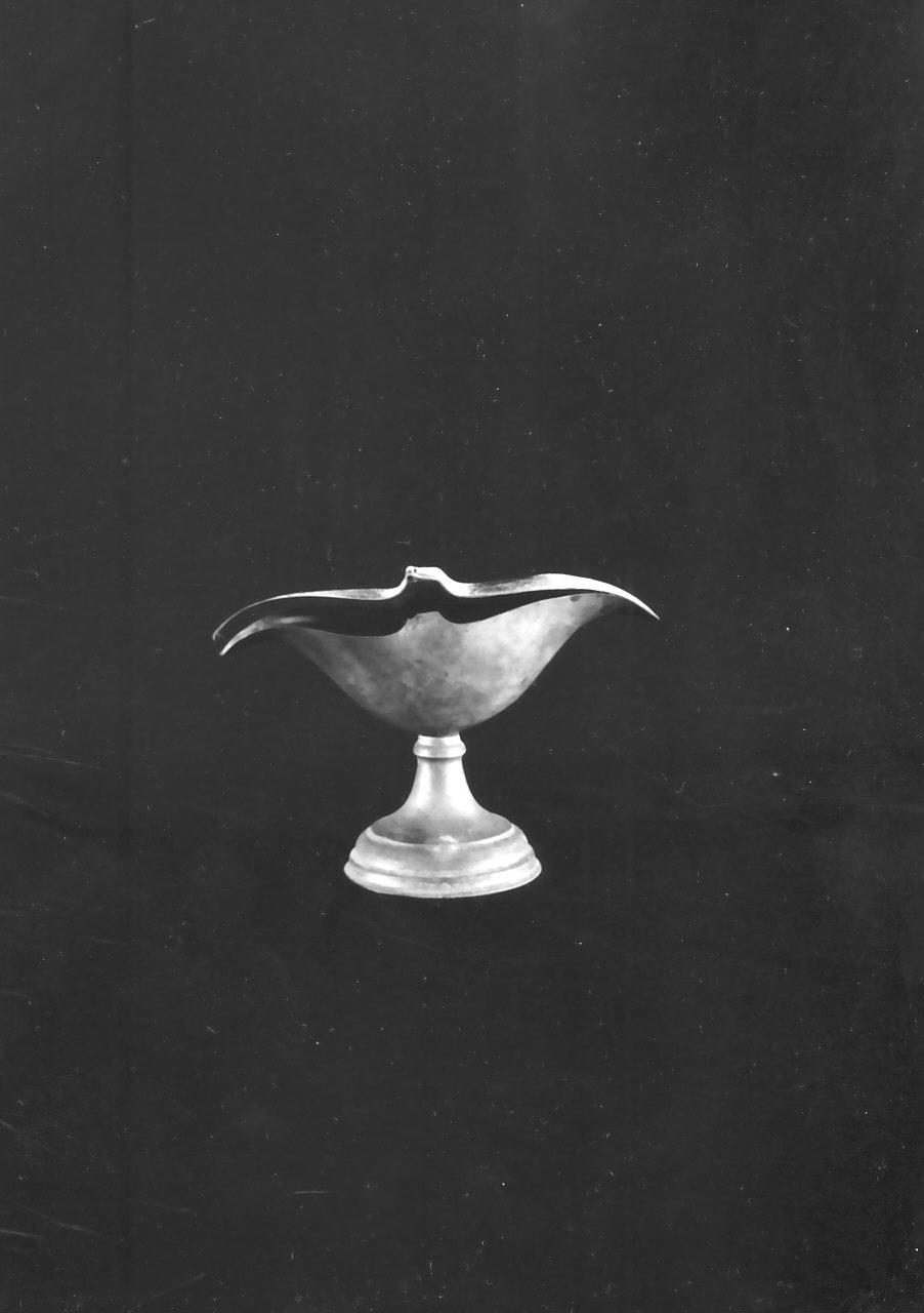 navicella portaincenso, opera isolata - bottega calabrese (inizio sec. XX)