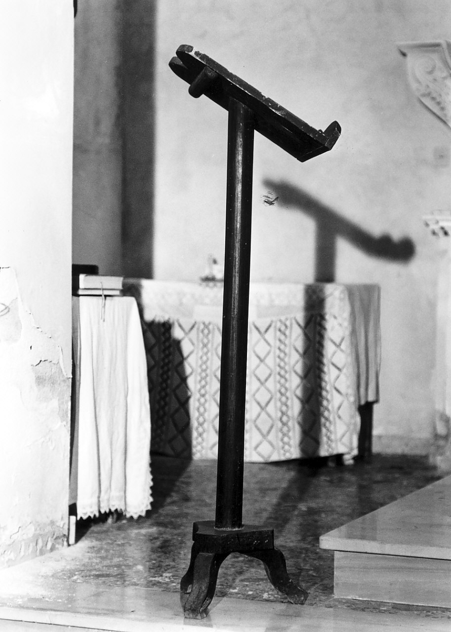 leggio, opera isolata - bottega calabrese (sec. XIX)