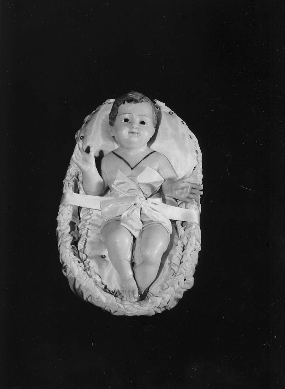 Gesù Bambino (statua, opera isolata) - bottega calabrese (inizio sec. XX)