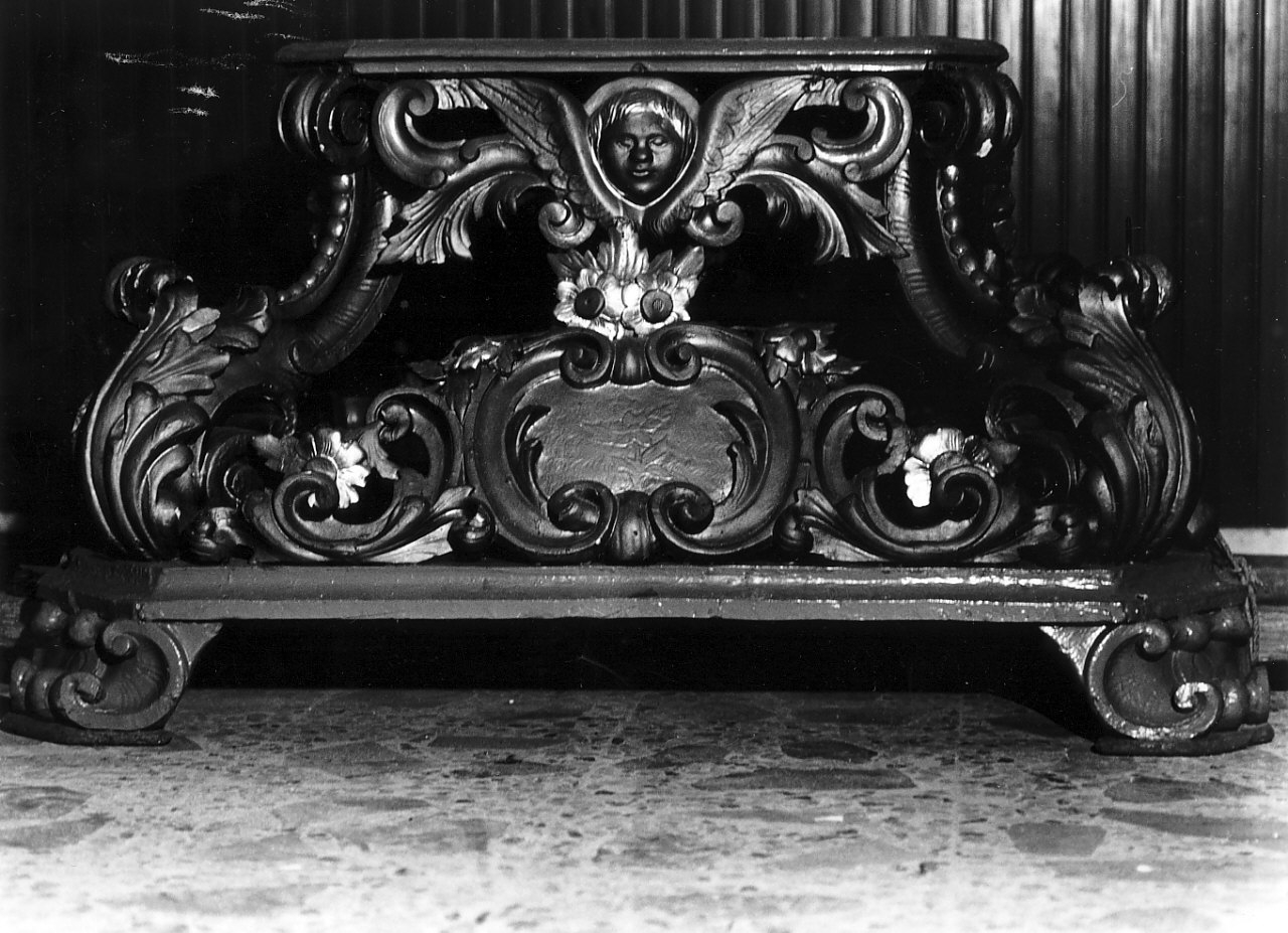 piedistallo di statua, opera isolata - bottega calabrese (sec. XIX)