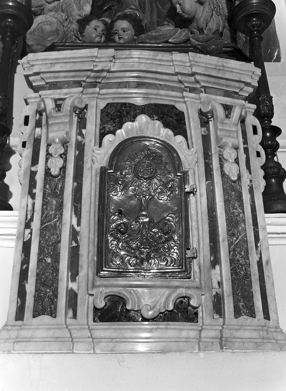 tabernacolo, opera isolata - bottega Italia meridionale (sec. XVIII)