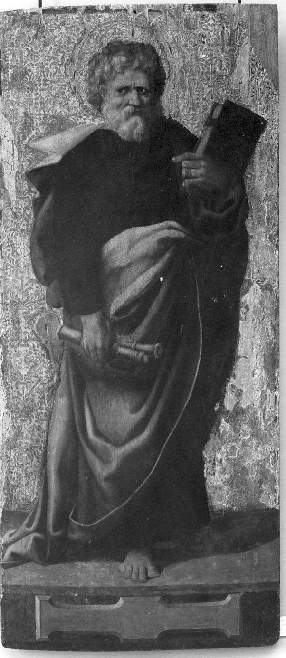 San Pietro (dipinto, opera isolata) di Cavaro Pietro (sec. XVI)