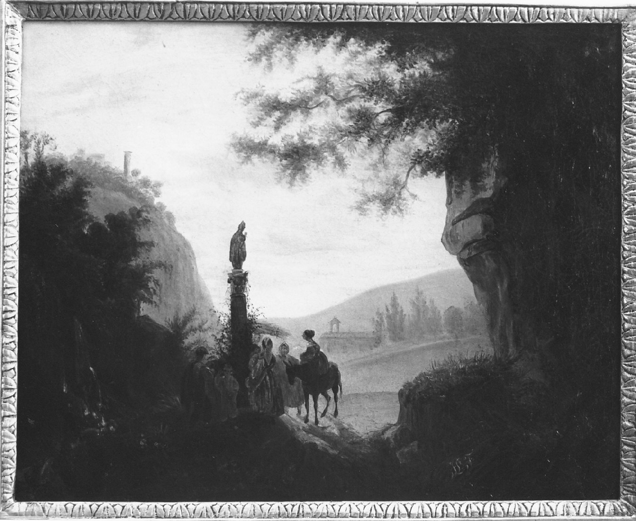 scena campestre (dipinto, ciclo) di Lavagna Fieschi Ignazio (sec. XIX)