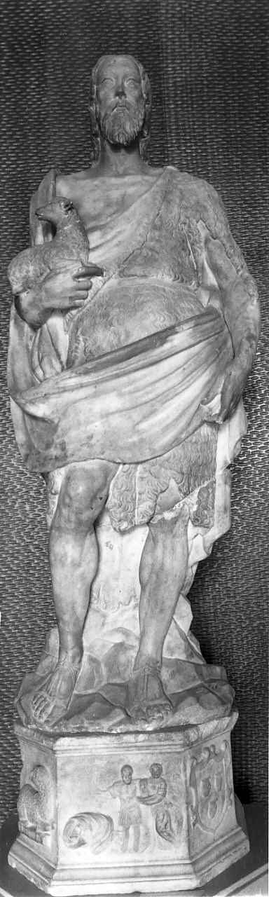 San Giovanni Battista (statua, opera isolata) - bottega Italia meridionale (sec. XVI)
