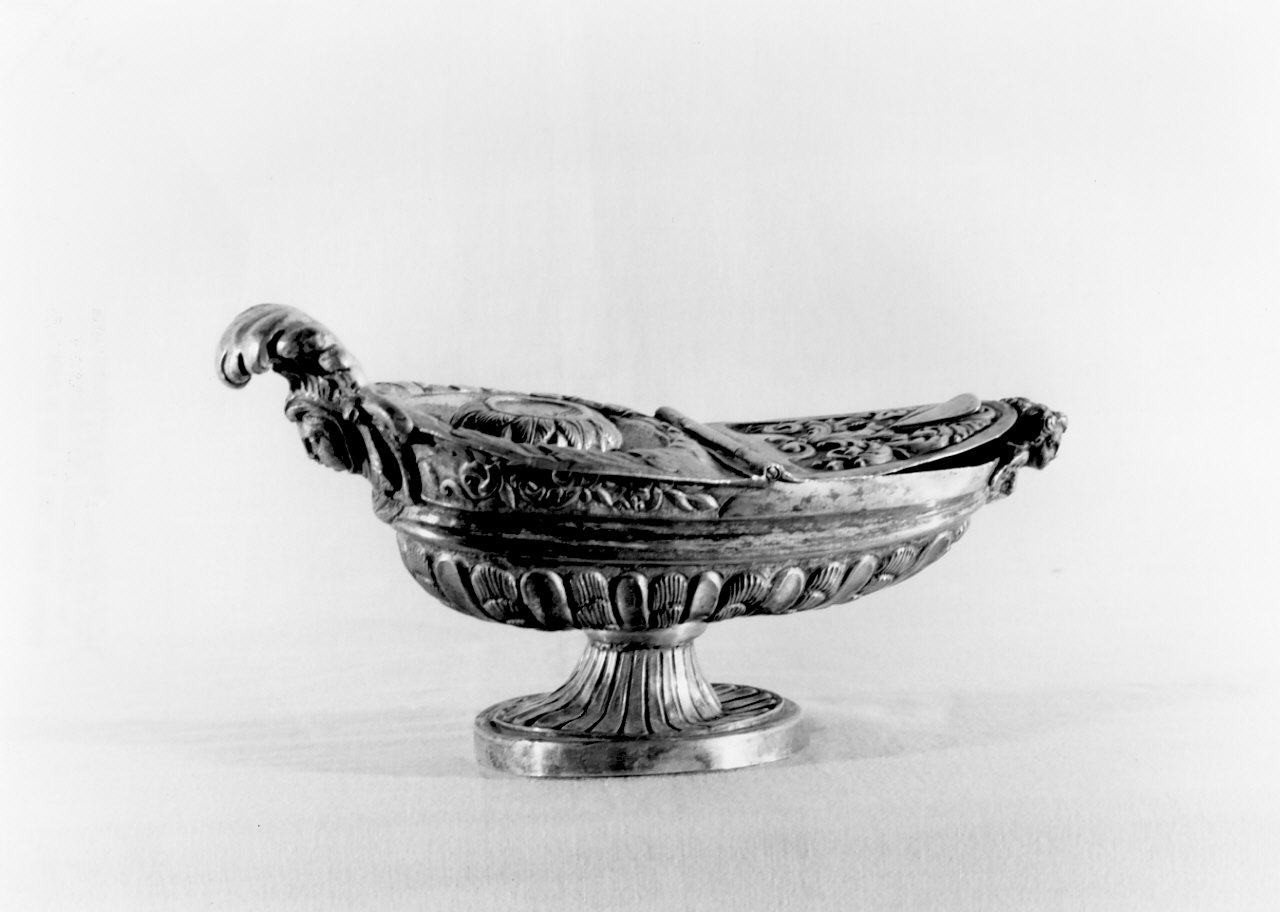 navicella portaincenso, opera isolata di Severini (sec. XIX)