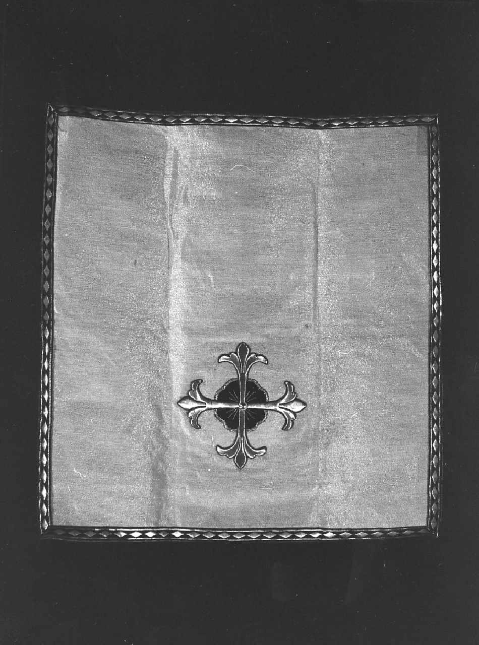 velo omerale, opera isolata - manifattura napoletana (seconda metà sec. XIX)