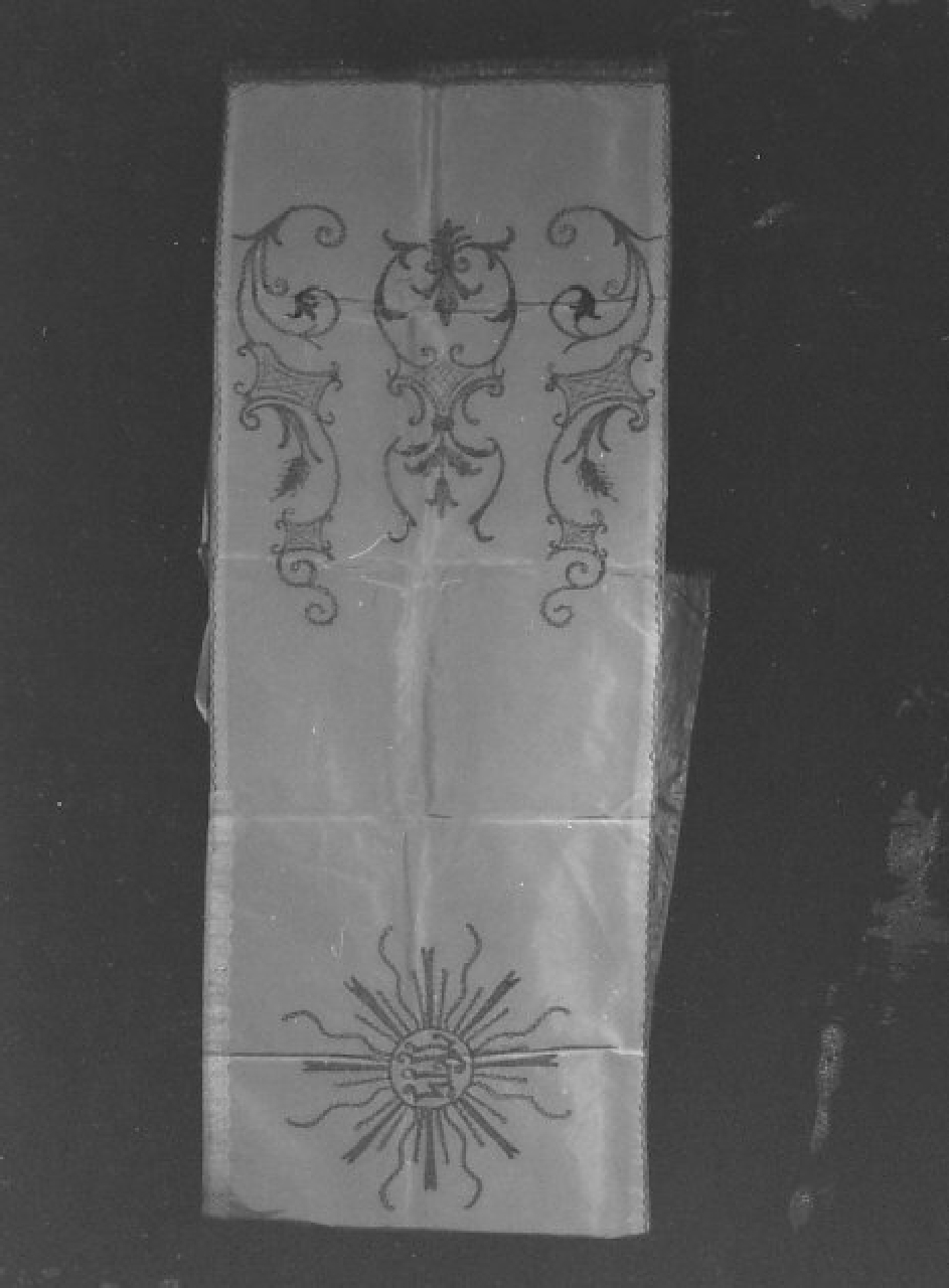 conopeo di tabernacolo, opera isolata - manifattura napoletana (sec. XIX)