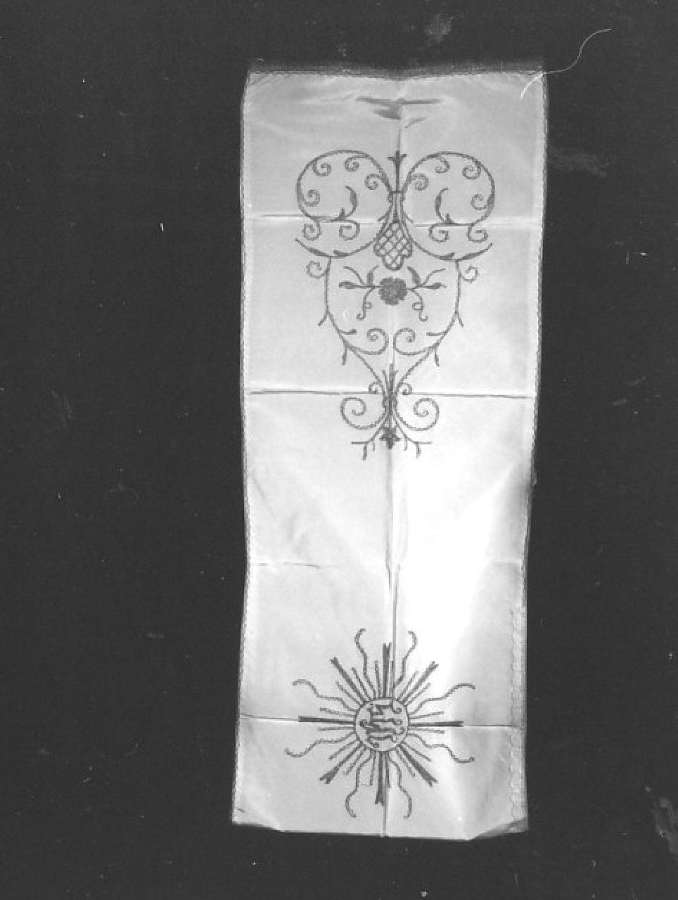 conopeo di tabernacolo, opera isolata - manifattura napoletana (sec. XIX)