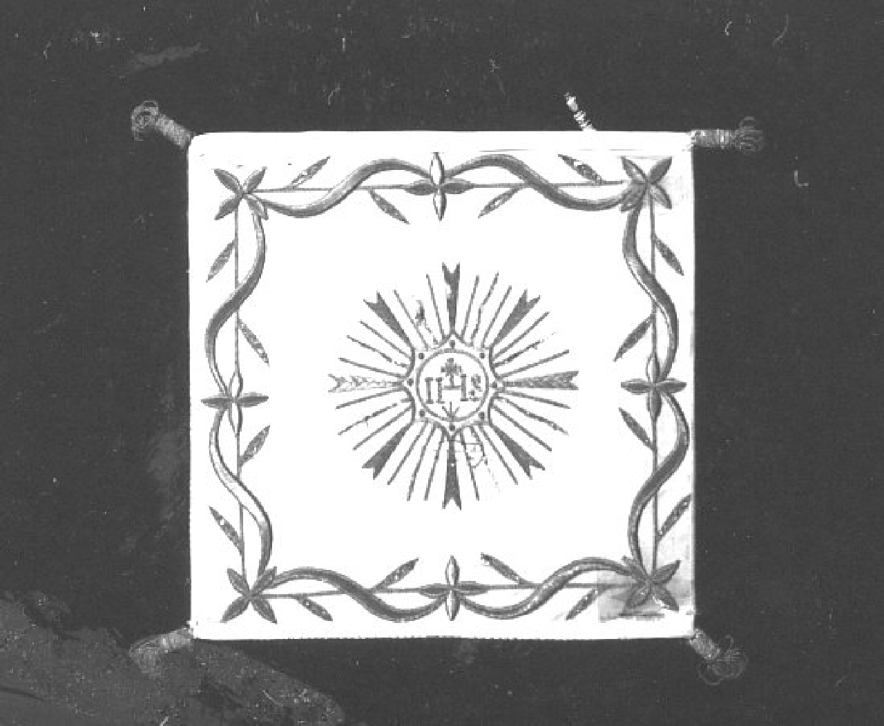 corporale, opera isolata - manifattura napoletana (prima metà sec. XIX)