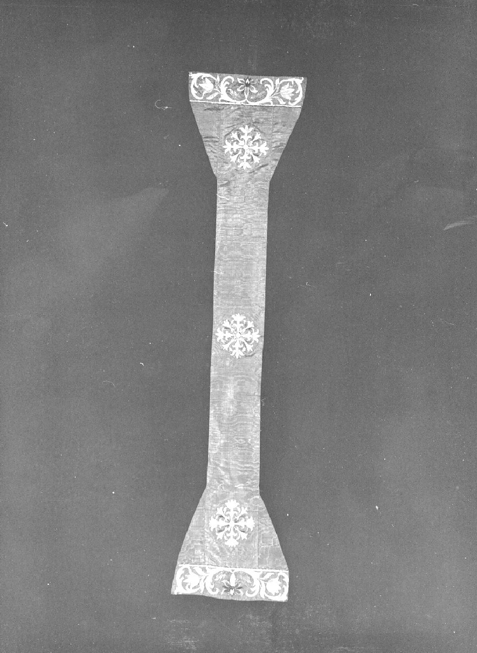 manipolo, opera isolata - manifattura napoletana (fine/inizio secc. XVII/ XVIII)