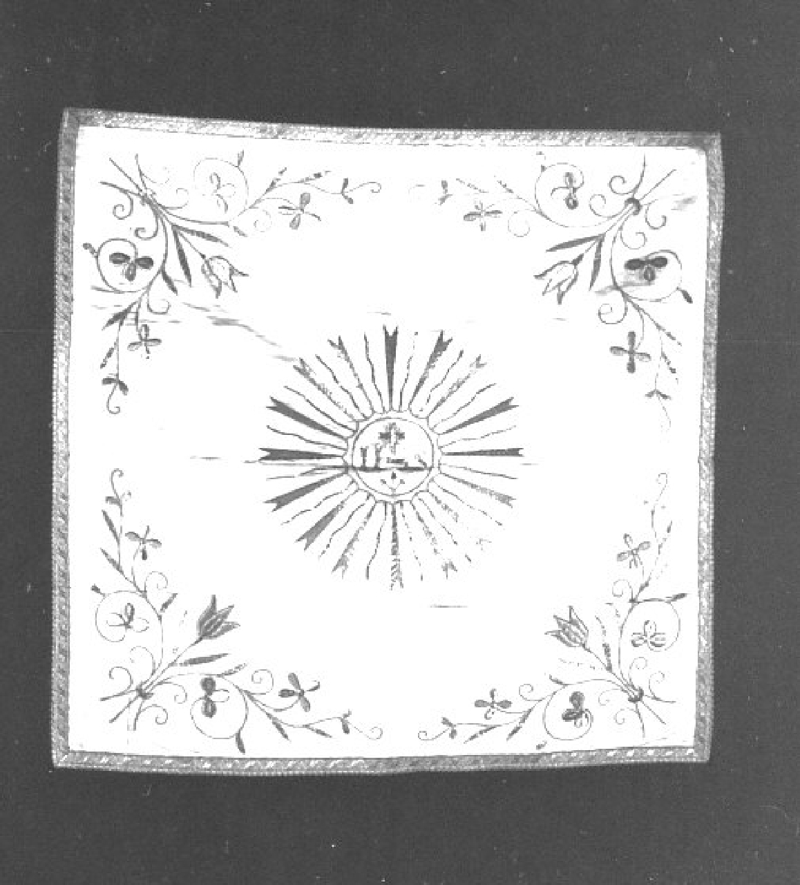 velo omerale, opera isolata - manifattura napoletana (prima metà sec. XIX)