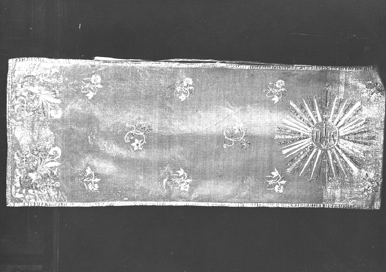 copertura di baldacchino processionale, opera isolata - manifattura napoletana (fine/inizio secc. XVIII/ XIX)