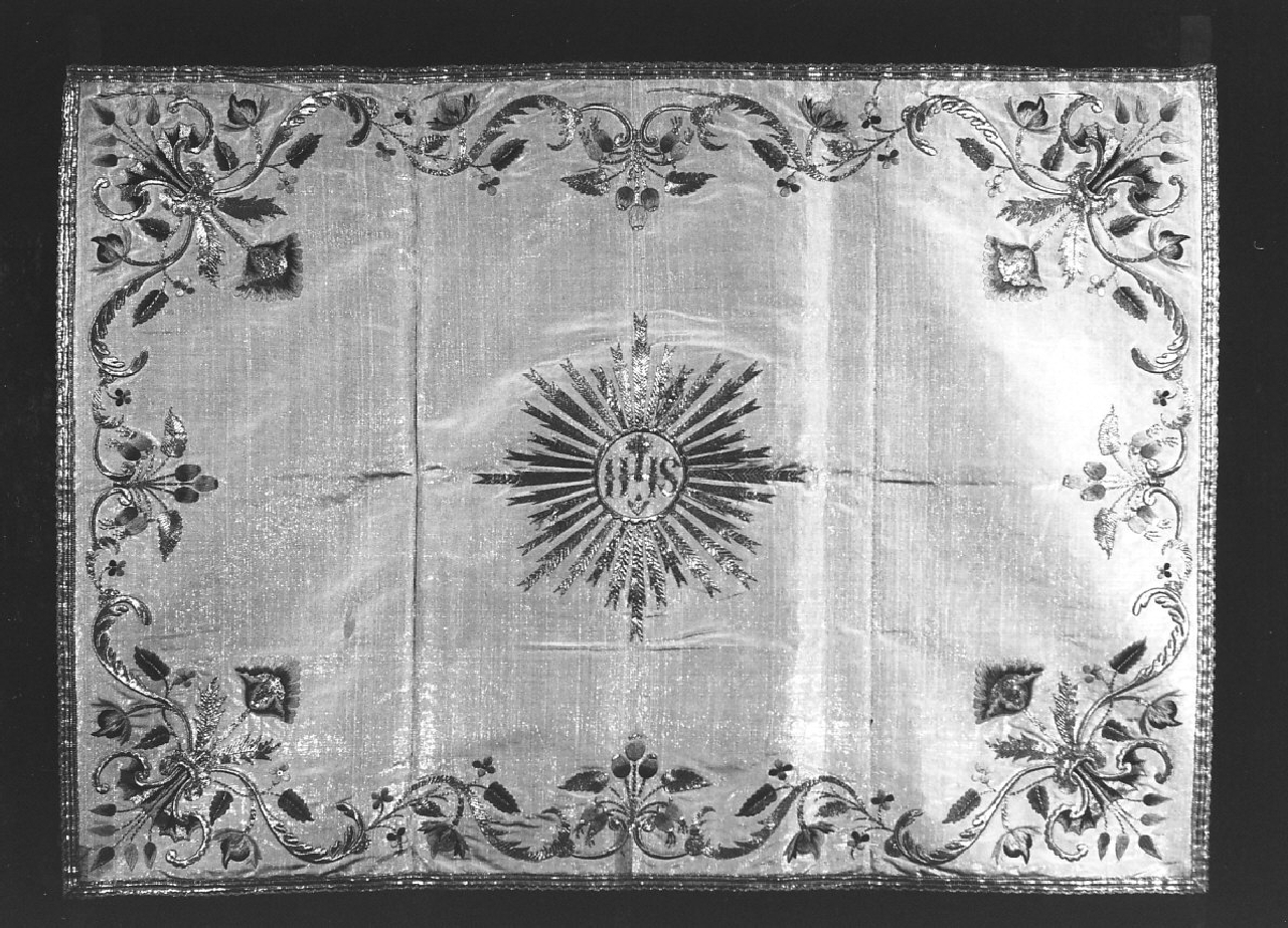 velo omerale, opera isolata - manifattura napoletana (prima metà sec. XIX)